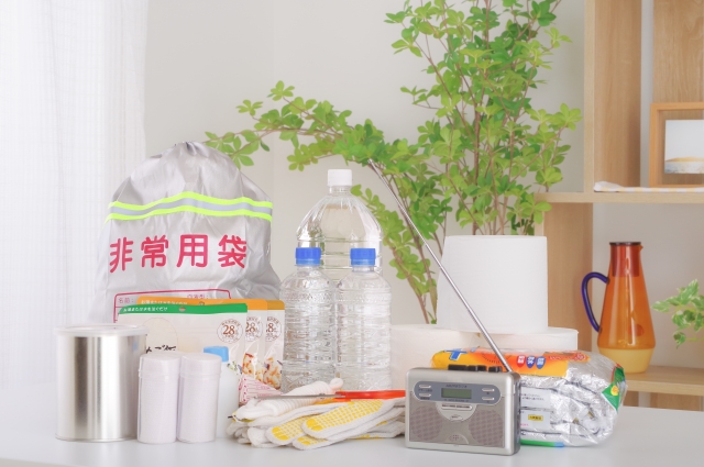 災害の避難セット