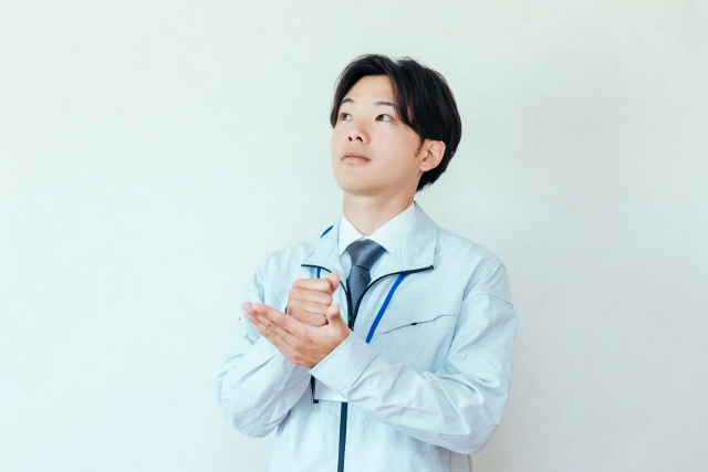 納得した男性のイメージ