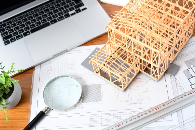 建物や住宅の調査や診断のイメージ