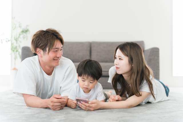 3人家族