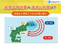 能登半島地震 津波 アイキャッチ