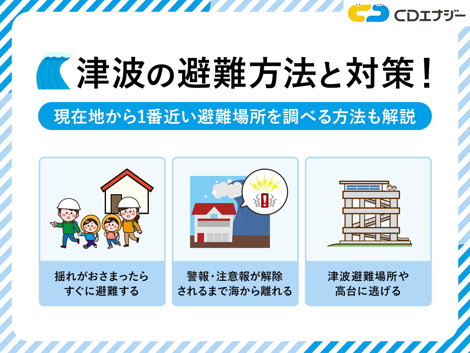 津波 避難 サムネイル