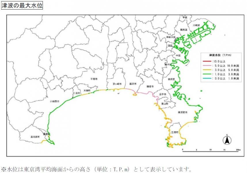 神奈川　津波