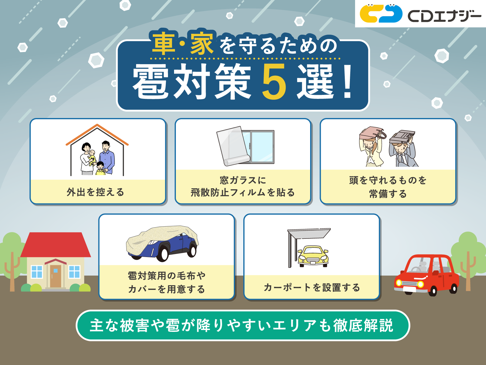 雹対策